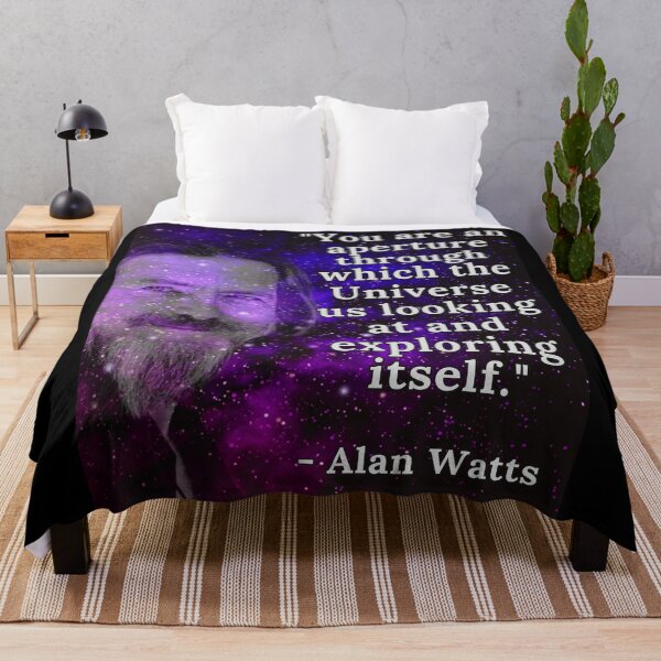 Item preview, Alan Watts Quote designed and sold by Beyond The Veil.