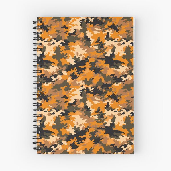 Item preview, Orange Camouflage Pattern  designed and sold by Eolithic.