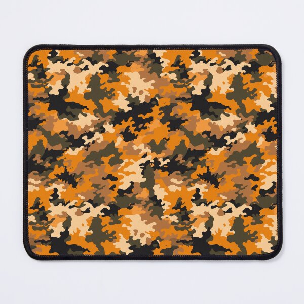 Item preview, Orange Camouflage Pattern  designed and sold by Eolithic.