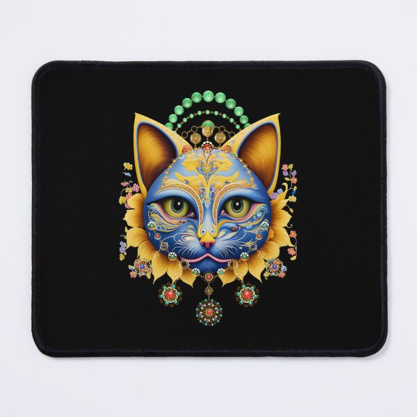 Item preview, Mystical masquerade cat in jewelry designed and sold by GorinART.