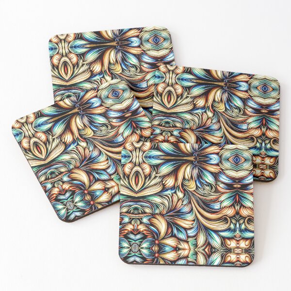 Item preview, all-in,Sweet Meaning of Kalaya Flower: Replace the idea of ​​starting over with a colorful Kalaya flower pattern. Sophisticated design and peaceful atmosphere designed and sold by Atroce.