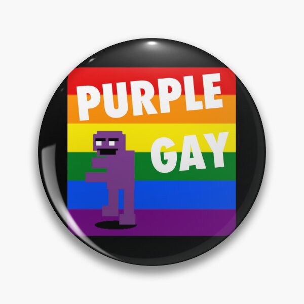 Item preview, Five Nights At Freddy's, Fnaf,  Purple Guy Gay Flag designed and sold by LaughingCowboys.