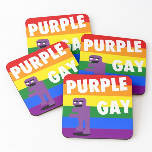Item preview, Five Nights At Freddy's, Fnaf,  Purple Guy Gay Flag designed and sold by LaughingCowboys.