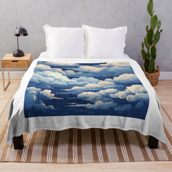 Item preview, Beauty clouds pattern designed and sold by SmileshareShop.