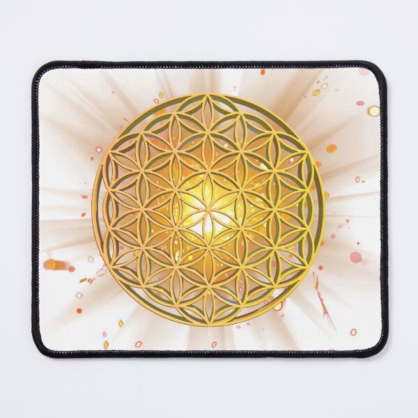 Item preview, Glowing Flower of Life designed and sold by shirt-de-sign.
