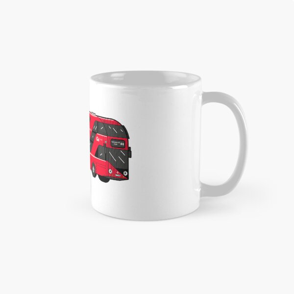 Item preview, New London Routemaster red bus Flux System style graphic designed and sold by jimmy-digital.