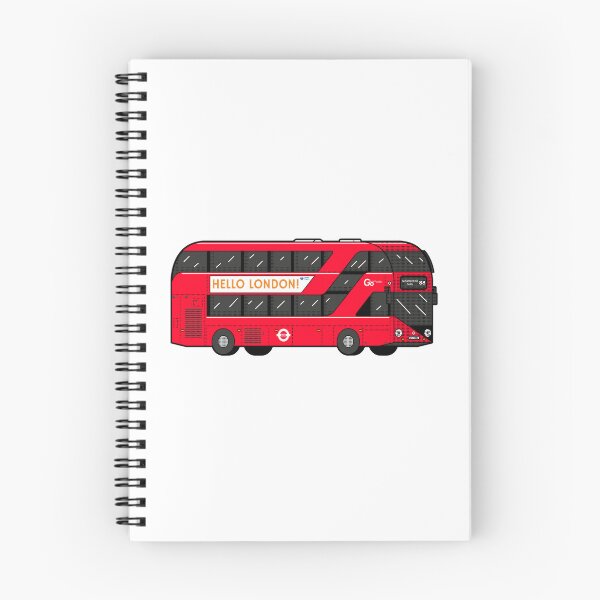 Item preview, New London Routemaster red bus Flux System style graphic designed and sold by jimmy-digital.