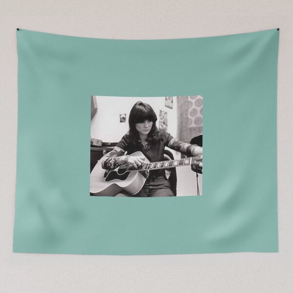 Item preview, Linda Ronstadt Accoustic Guitar  designed and sold by FerminPearson.