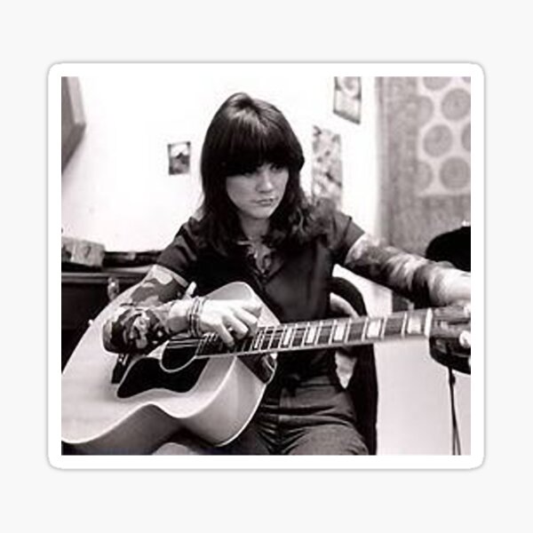 Item preview, Linda Ronstadt Accoustic Guitar  designed and sold by FerminPearson.