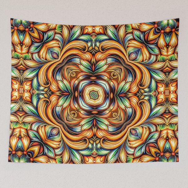Item preview, all-in,Sweet Meaning of Kalaya Flower: Replace the idea of ​​starting over with a colorful Kalaya flower pattern. Sophisticated design and peaceful atmosphere designed and sold by Atroce.