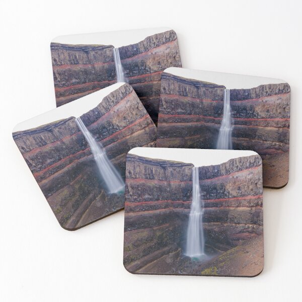 Item preview, Hengifoss waterfall in Iceland designed and sold by pietrofoto.