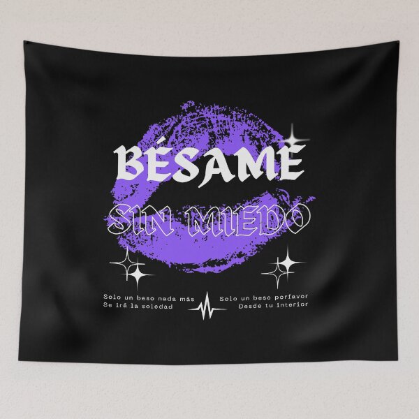 Item preview, Besame sin miedo RBD | purple  designed and sold by Disturbing Wonderland.
