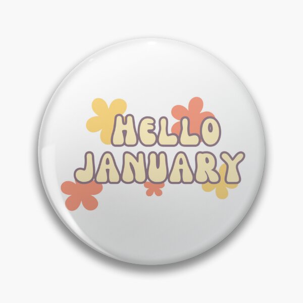 Item preview, Hello January! designed and sold by Ordinary4U.