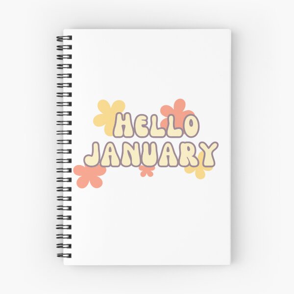 Item preview, Hello January! designed and sold by Ordinary4U.