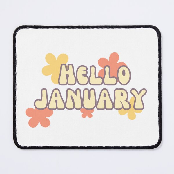 Item preview, Hello January! designed and sold by Ordinary4U.