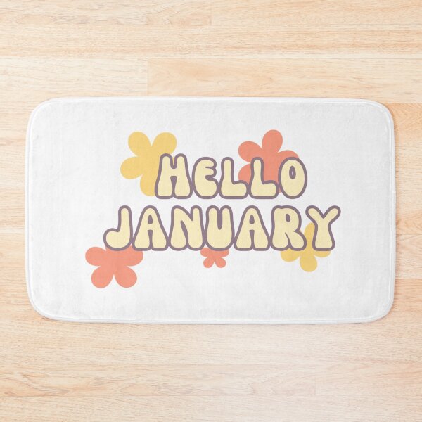 Item preview, Hello January! designed and sold by Ordinary4U.