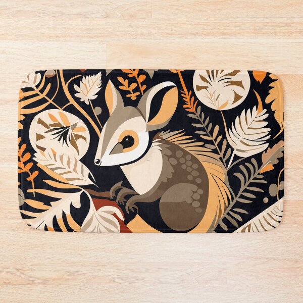 Item preview, Vintage Possum Pattern designed and sold by ValentinaHramov.
