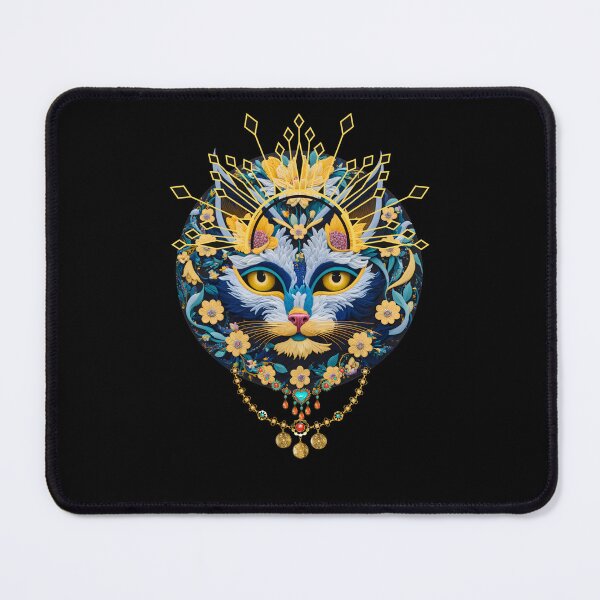 Item preview, Mystical masquerade cat in jewelry designed and sold by GorinART.