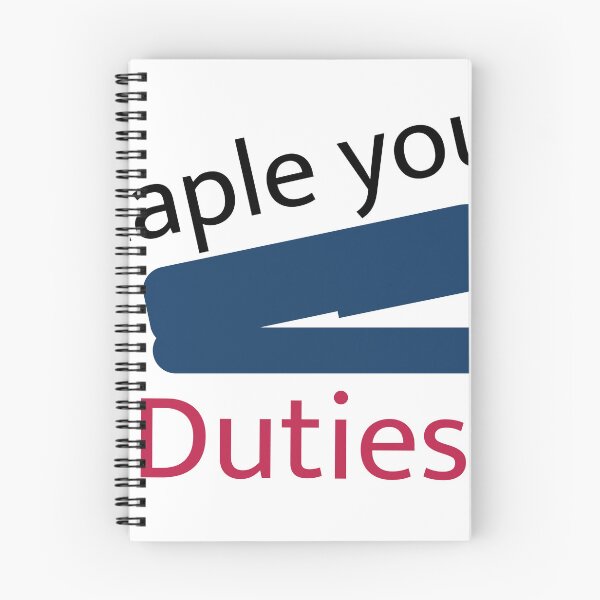 Item preview, Staple your Duties designed and sold by AliArtWork.