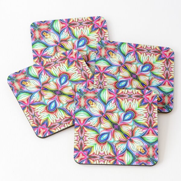 Item preview, all-in,Sweet Meaning of Kalaya Flower: Replace the idea of starting over with a colorful Kalaya flower pattern. Sophisticated design and peaceful atmosphere designed and sold by Atroce.