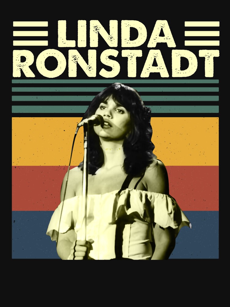 Thumbnail 7 of 7, Classic T-Shirt, Vintage Linda Ronstadt designed and sold by FerminPearson.