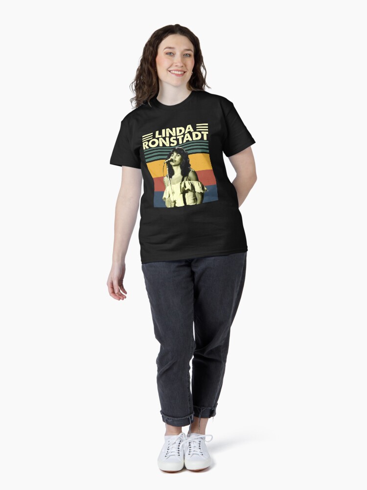 Thumbnail 4 of 7, Classic T-Shirt, Vintage Linda Ronstadt designed and sold by FerminPearson.