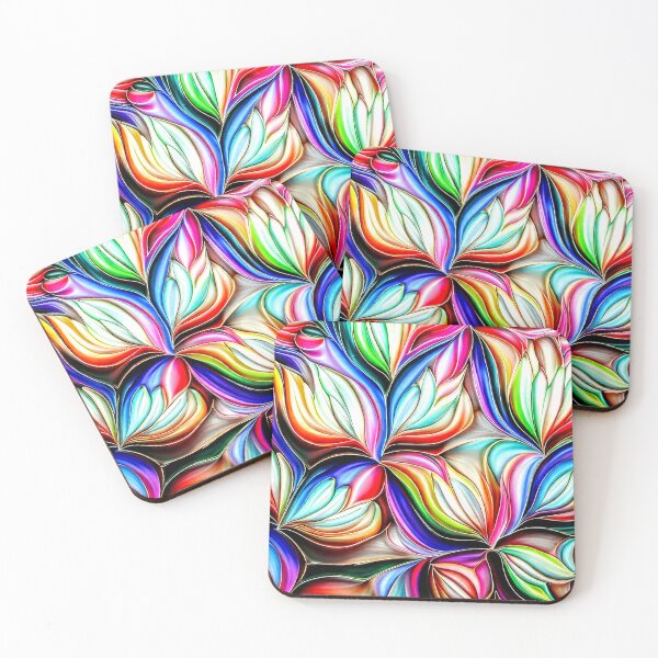 Item preview, all-in,Sweet Meaning of Kalaya Flower: Replace the idea of ​​starting over with a colorful Kalaya flower pattern. Sophisticated design and peaceful atmosphere designed and sold by Atroce.