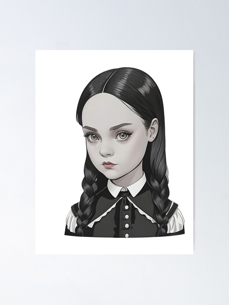 Mysterious and Stylish Wednesday Addams