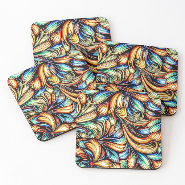 Item preview, all-in,Sweet Meaning of Kalaya Flower: Replace the idea of ​​starting over with a colorful Kalaya flower pattern. Sophisticated design and peaceful atmosphere designed and sold by Atroce.
