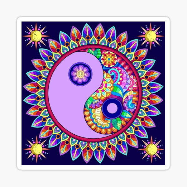 Yin Yang Color Collection by Imaginarium Depot Sticker