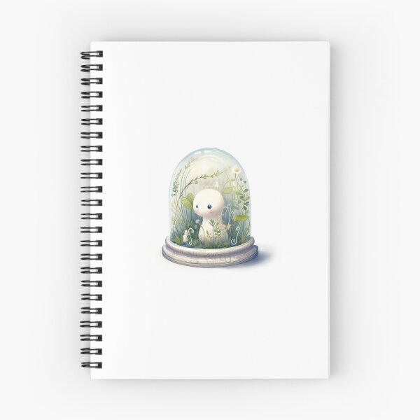 Item preview, Cute Ghost in a Terrarium designed and sold by Pale-Porcelain.