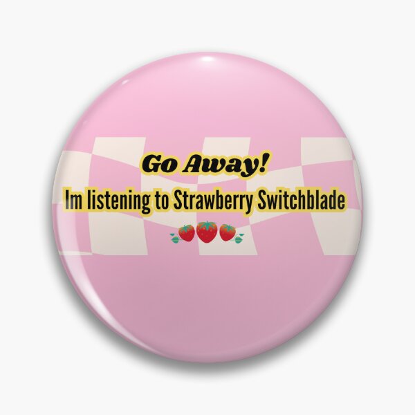 Item preview, Strawberry Switchblade Bumpersticker designed and sold by happi333.