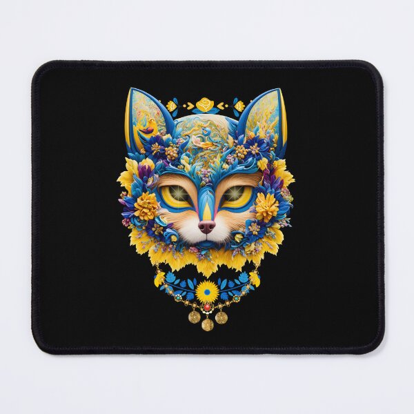 Item preview, Mystical masquerade cat in jewelry designed and sold by GorinART.