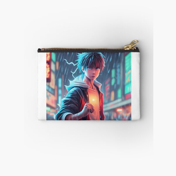 Item preview, Anime Boy , Fight Mode, Neon Light , Classic T - Shirt Design  designed and sold by AyushAIImage01.