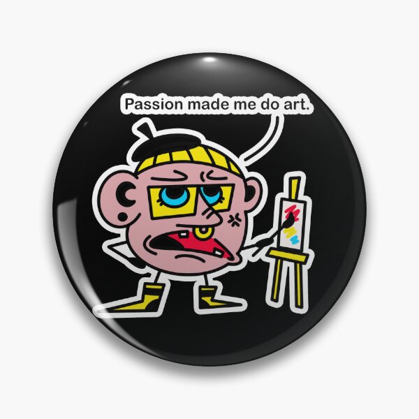 Item preview, Grumpy Artist  designed and sold by PDMT.