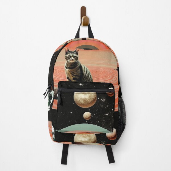 Item preview, Midcentury Space Cat Alignment designed and sold by Oh Halo Berry.