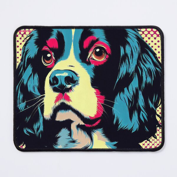 Item preview, Tri Colour Spaniel Pop Art designed and sold by FunnehGacha.