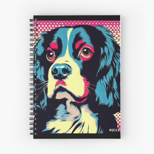 Item preview, Tri Colour Spaniel Pop Art designed and sold by FunnehGacha.