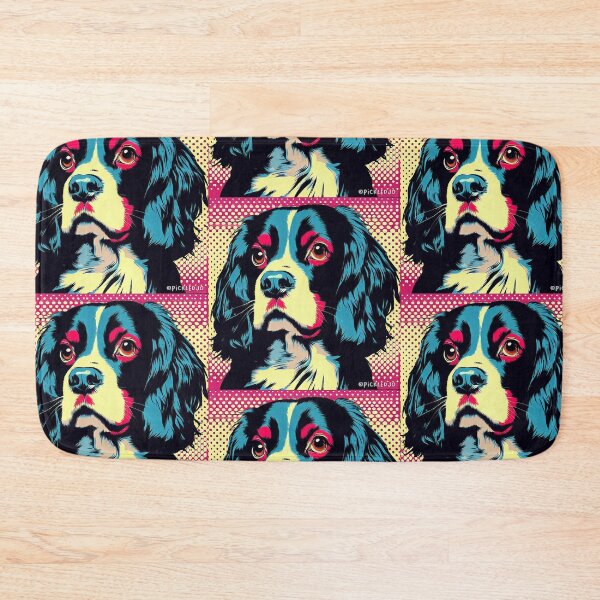 Item preview, Tri Colour Spaniel Pop Art designed and sold by FunnehGacha.