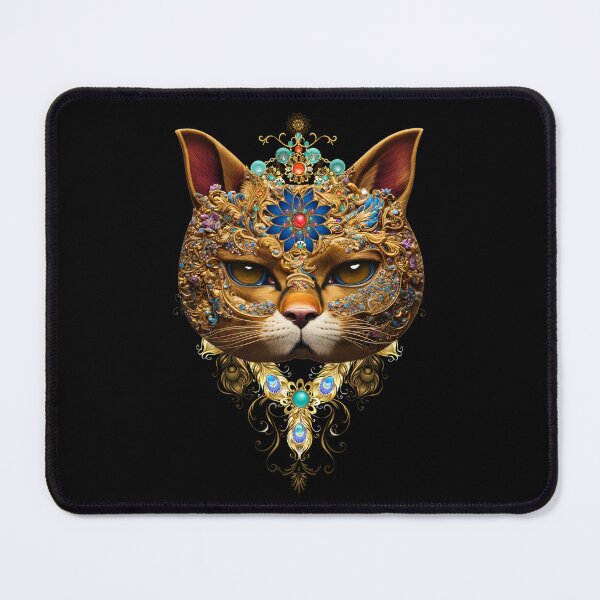 Item preview, Mystical masquerade cat in jewelry designed and sold by GorinART.