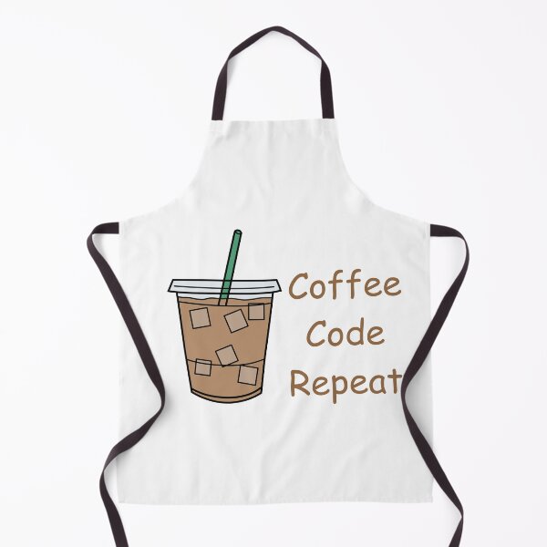 Item preview, Coffee Code Repeat designed and sold by Nerdy Vogue.