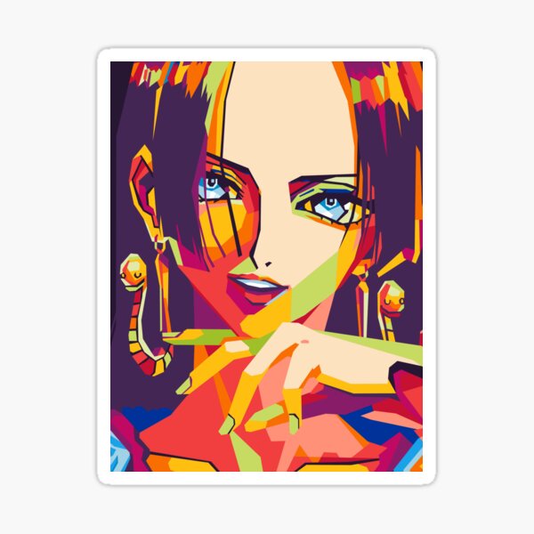 Boa Hancock Devil Fruit Sticker for Sale by Anglemey