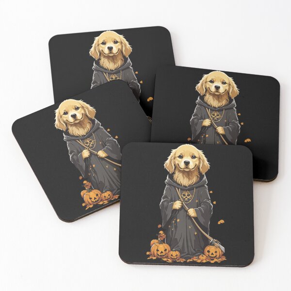 Artikelvorschau, Süßes Halloween Hunde Design Hund Druide Outfit entworfen und verkauft von LuminOrb.