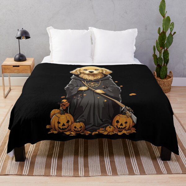 Artikelvorschau, Süßes Halloween Hunde Design Hund Druide Outfit entworfen und verkauft von LuminOrb.