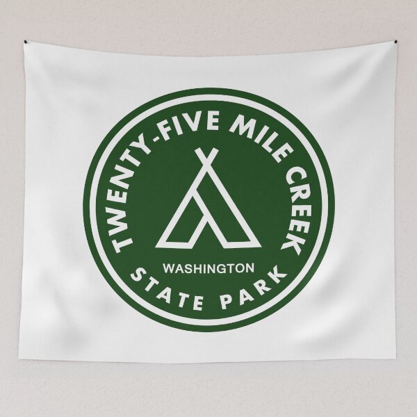 Item preview, Twenty-Five Mile Creek State Park Washington Tent designed and sold by bivenart.