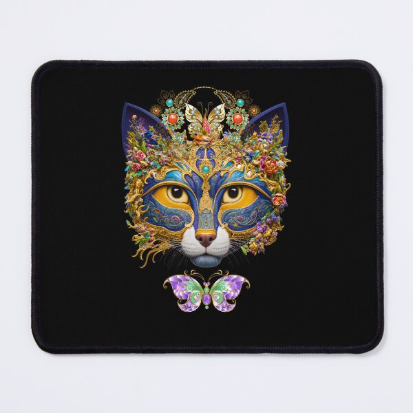 Item preview, Mystical masquerade cat in jewelry designed and sold by GorinART.
