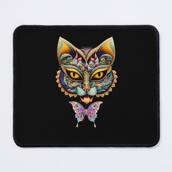 Item preview, Mystical masquerade cat in jewelry designed and sold by GorinART.