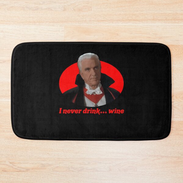 Item preview, Leslie Nielsen, I never drink… wine designed and sold by GarmentMcintyr.