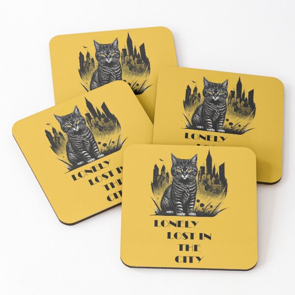 Item preview, lonely cat lost in the city  classic  t-shirts  designed and sold by fowzi shokri.