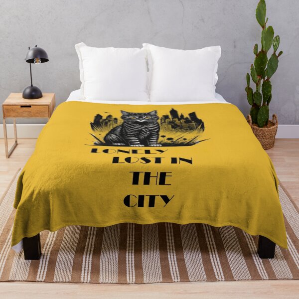 Item preview, lonely cat lost in the city  classic  t-shirts  designed and sold by fowzi shokri.
